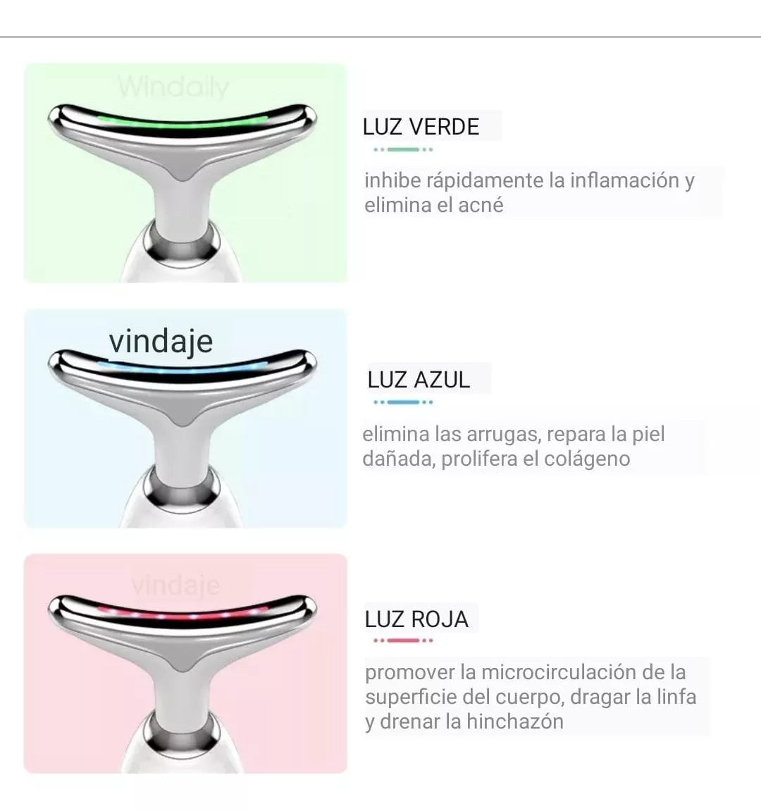 Masajeador Facial Reductor Arrugas