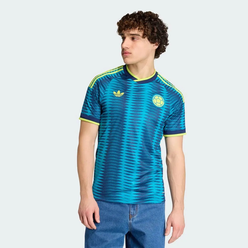 CAMISETA COLOMBIA VISITANTE AZUL HOMBRE