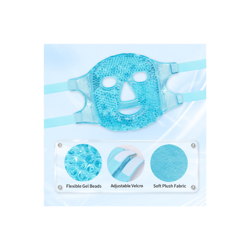 Máscara Facial De Gel Frío Y Calor