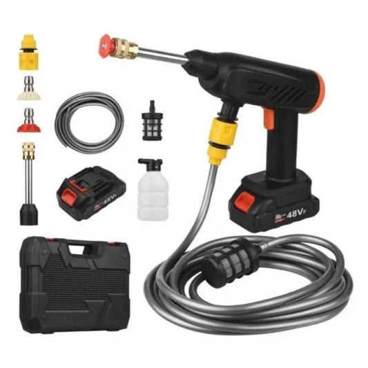 HIDROLAVADORA PORTATIL DOS BATERIAS 48w